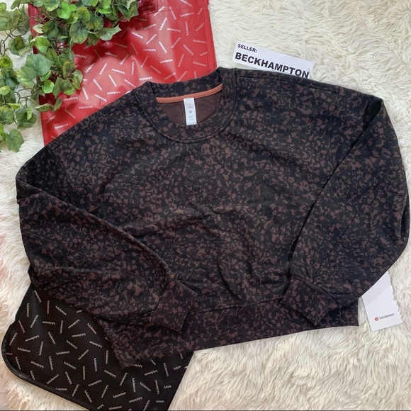 Lululemon Perfectly Oversized Crop Crew 